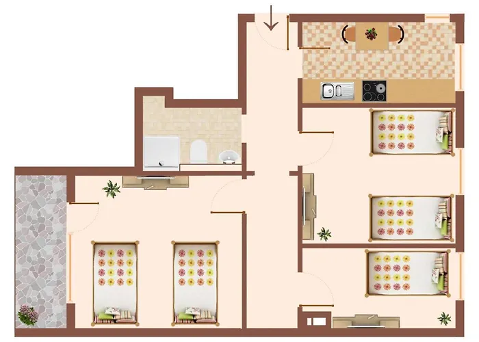 Vaz Vogelheim Monteur-base 3 Zim Mit Highspeed-wlan Essen